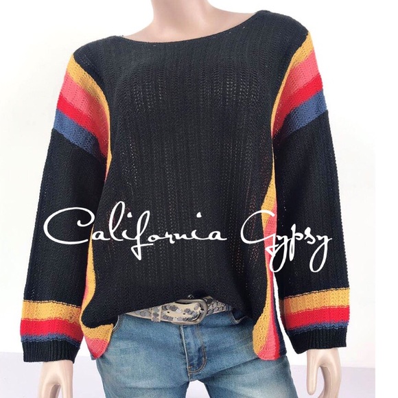 Rainbow Knit Sweater - Picture 6 of 10